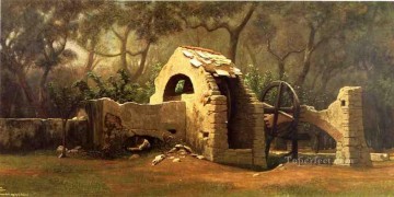 El simbolismo del Viejo Pozo Bordighera Elihu Vedder Pinturas al óleo